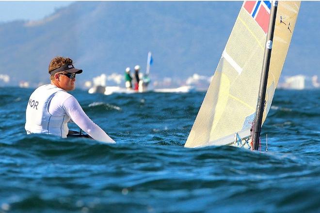 Anders Pedersen (NOR) - Rio Olympics - 25 July, 2016 © Robert Deaves/Finn Class http://www.finnclass.org